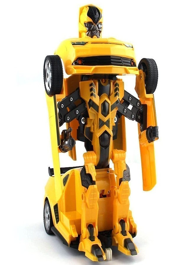 VRION Toy Deform Robot Car For Kids,Go Action 2 In 1 Robot Car With LED Lights (Robot (Style 1), Assorted - Image 3